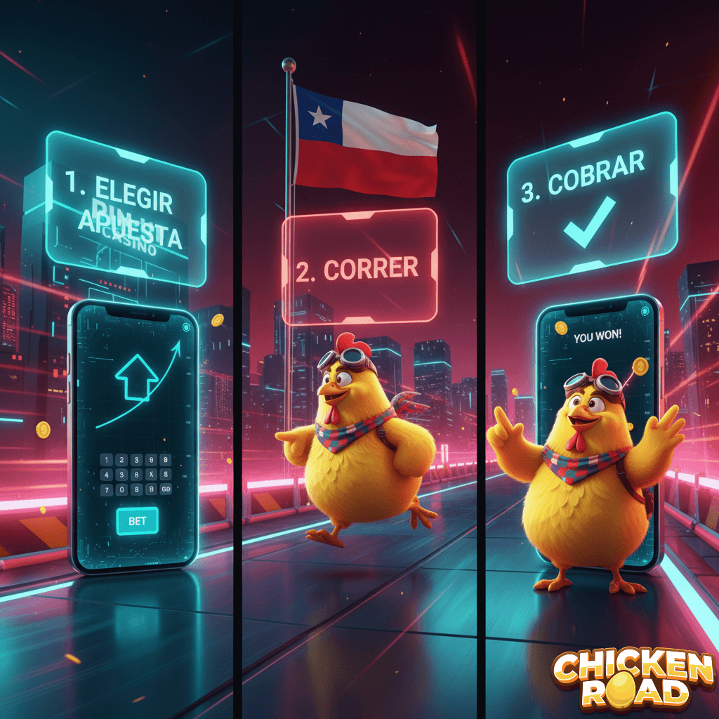 Para jugar Chicken Road, selecciona tu apuesta, inicia la partida y observa cómo el multiplicador crece; retírate en el momento ideal para asegurar tus ganancias antes de que el pollo caiga.